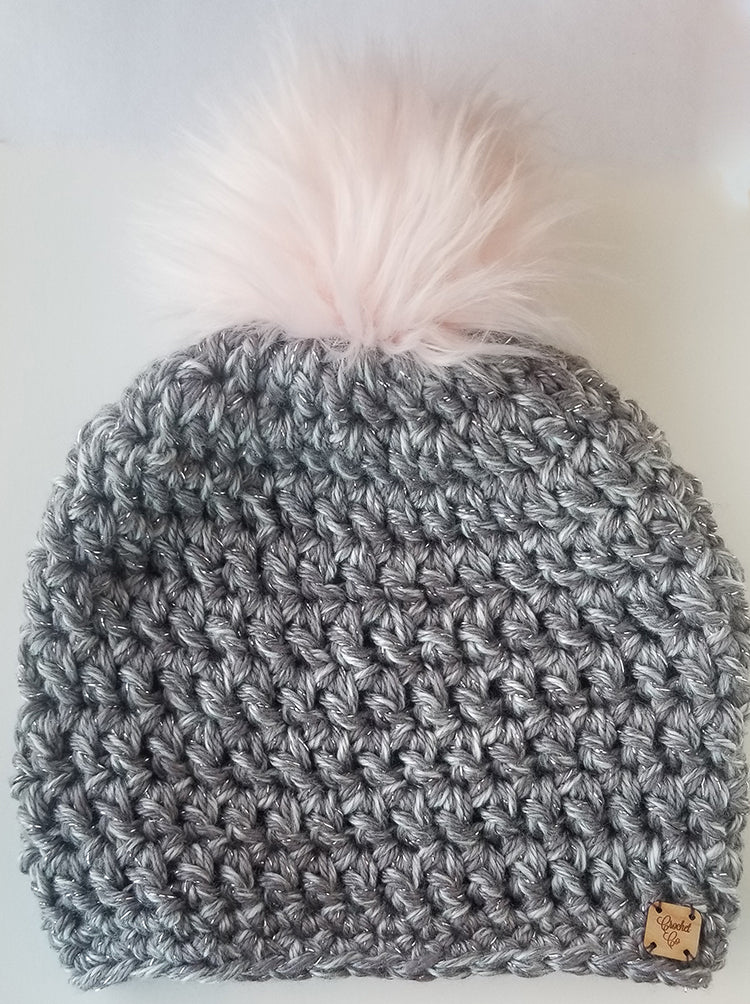 Sterling Faux Fur Pom Hat