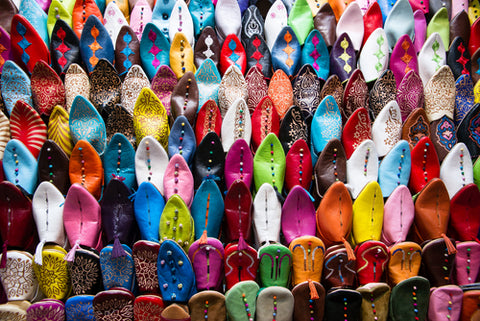 Moroccan Souk Berber Slippers