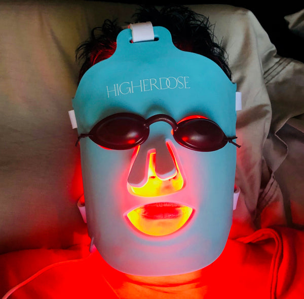 Red Light Infrared Face Mask by Higher Dose