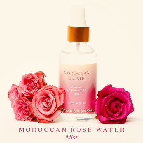 moroccan ROSEWATER Mist, Rosewater Face mist