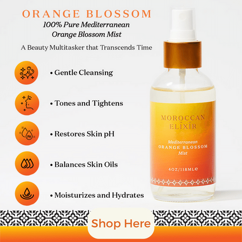 Orange Blossom Water Benefits