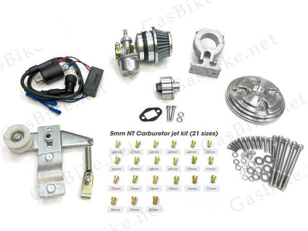 performance parts for 80cc bike engine