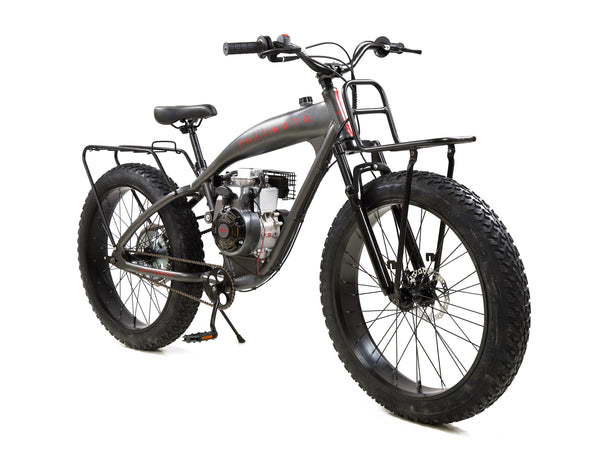 fat tire bike with gas motor