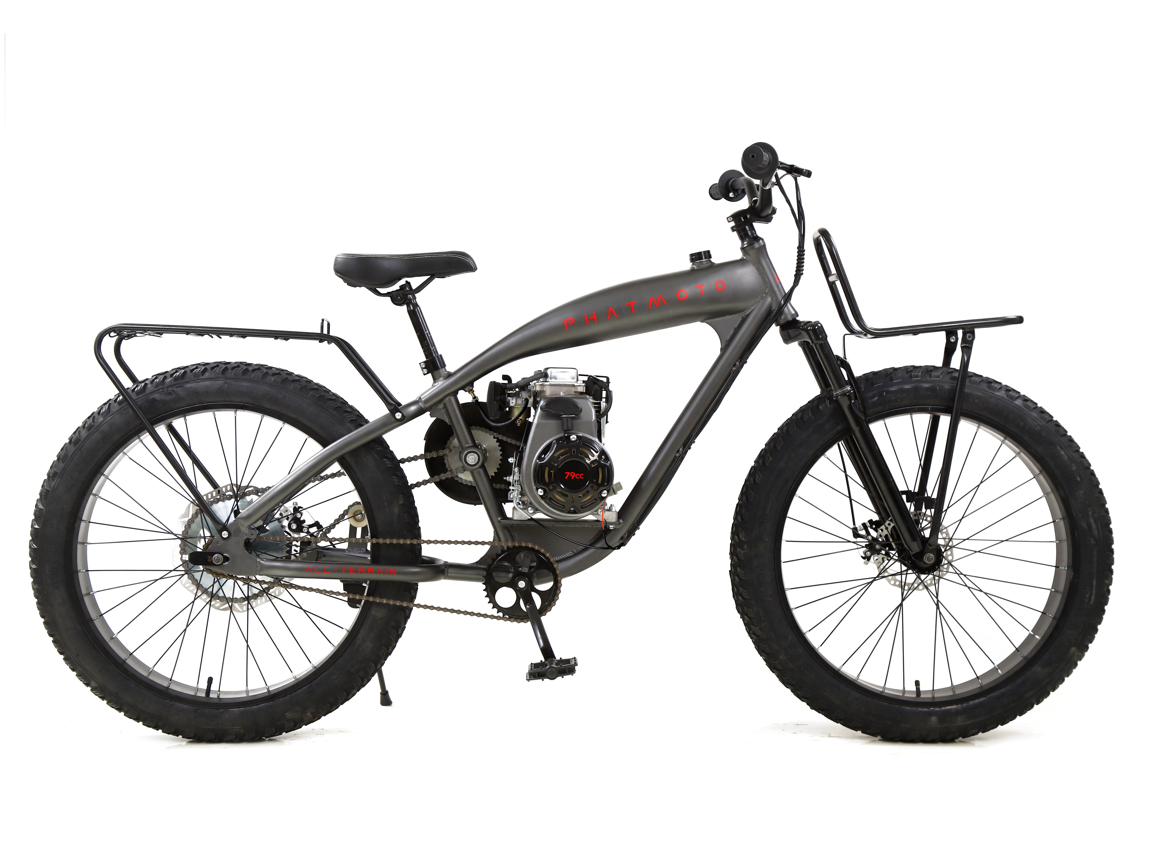 phatmoto rover 79cc motorized bicycle