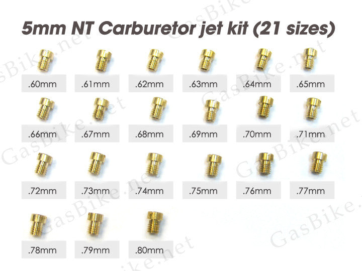 5mm Nt Carburetor Jet Kit Gasbike Net