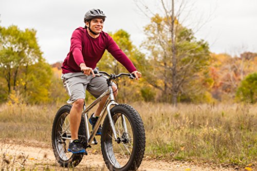 mongoose men's malus 26 in fat tire bicycle