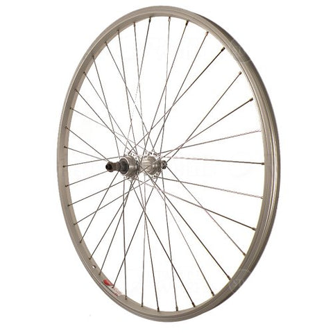 wheel master rear bicycle wheel 26 inch silver