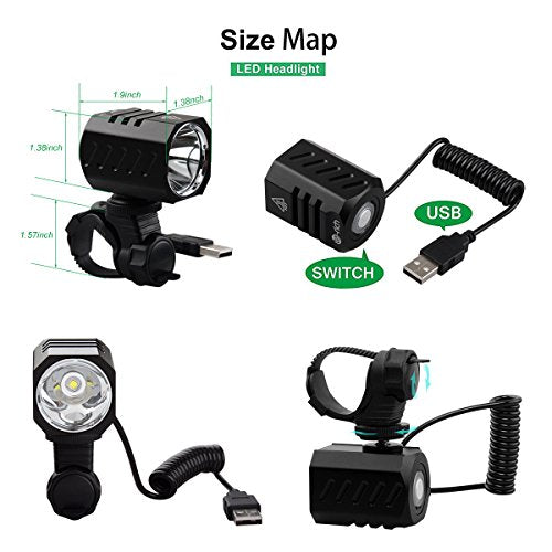 te rich bike light manual