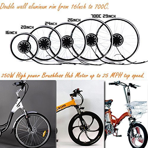 front wheel motor for bicycle