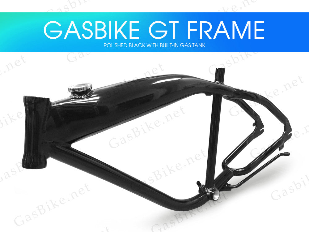 Gasbike Aluminum Bike Frame With Builtin Gas Tank