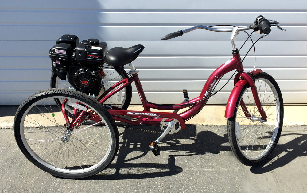 gas motorized tricycle