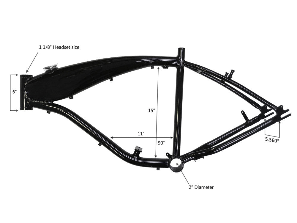 gasbike gt frame