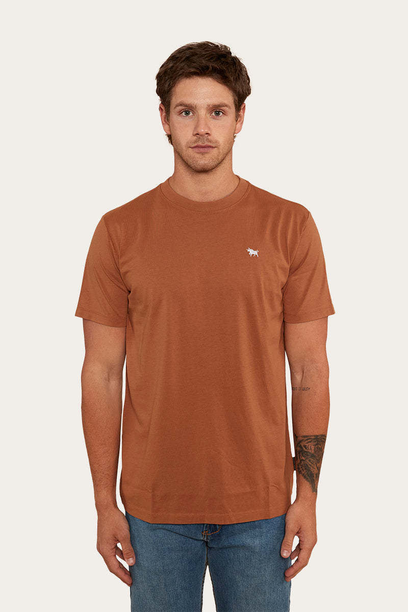 Jarrahdale Mens Classic Fit T-Shirt - Toffee