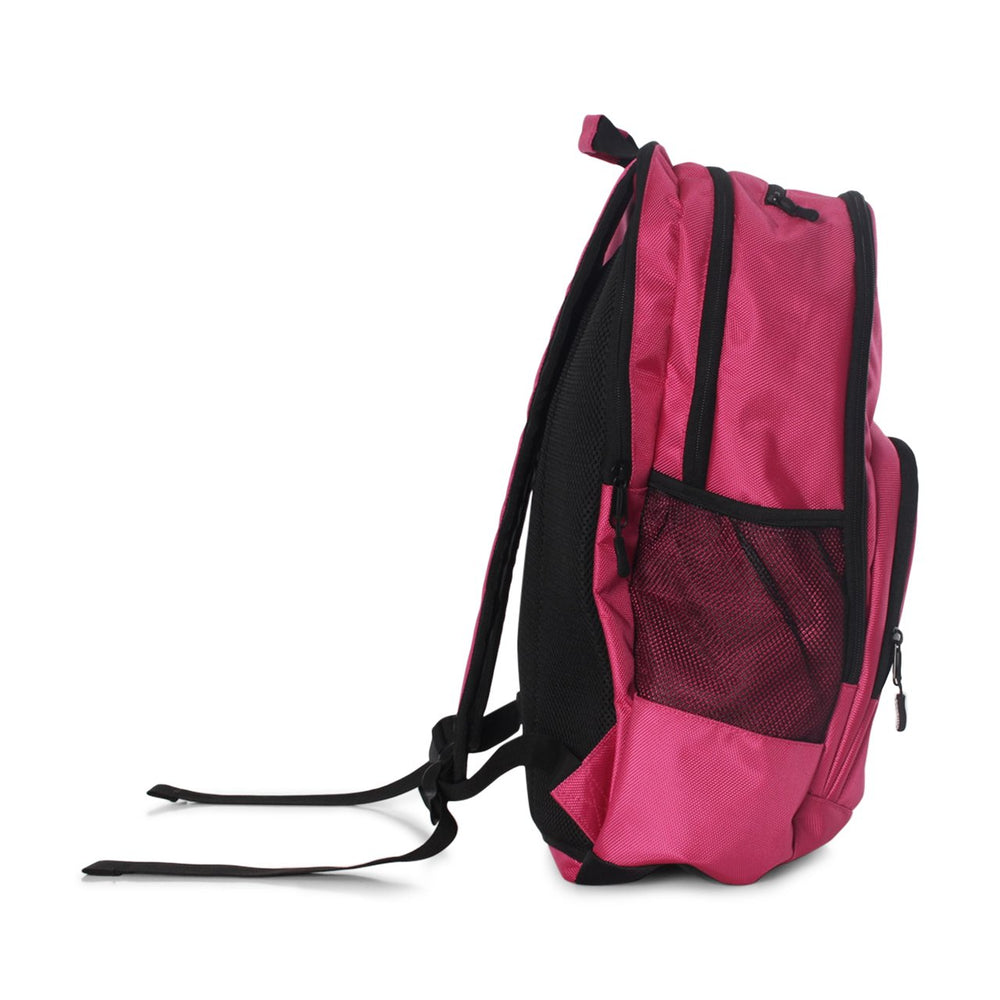 pink hiking bag