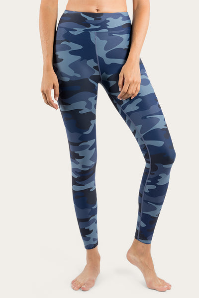 Signature Gym Leggings With Pockets - Navy – LC Activewear