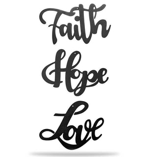 Love Faith Hope Collection Redline Steel