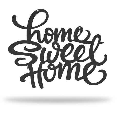 Download Home Sweet Home -Cursive - Redline Steel