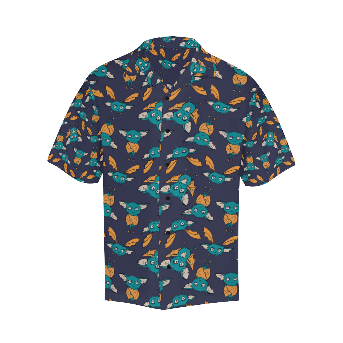 Bat Pattern Print Design 07 Men's Hawaiian Shirt - JorJune