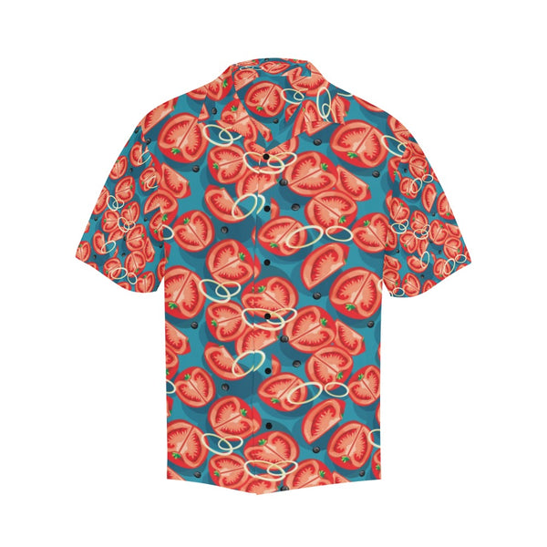 Tomato Print Design LKS301 Men's Hawaiian Shirt - JorJune