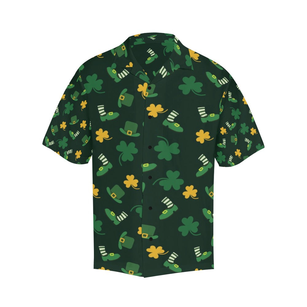 St Patricks Day Print Design LKS306 Men's Hawaiian Shirt - JorJune