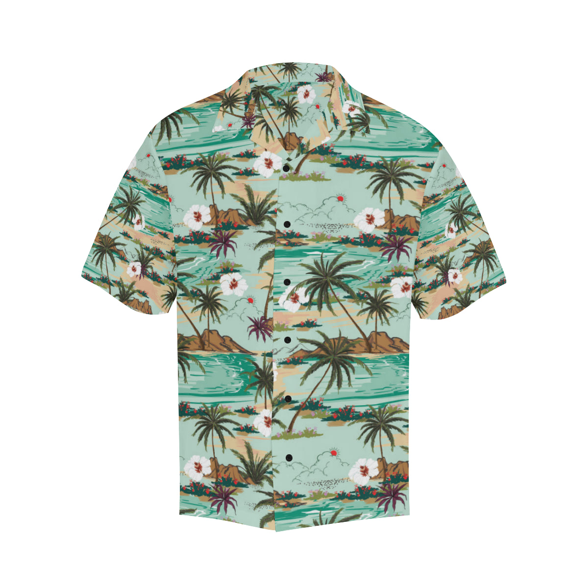 Pacific island Pattern Print Design A03 Men's Hawaiian Shirt - JorJune