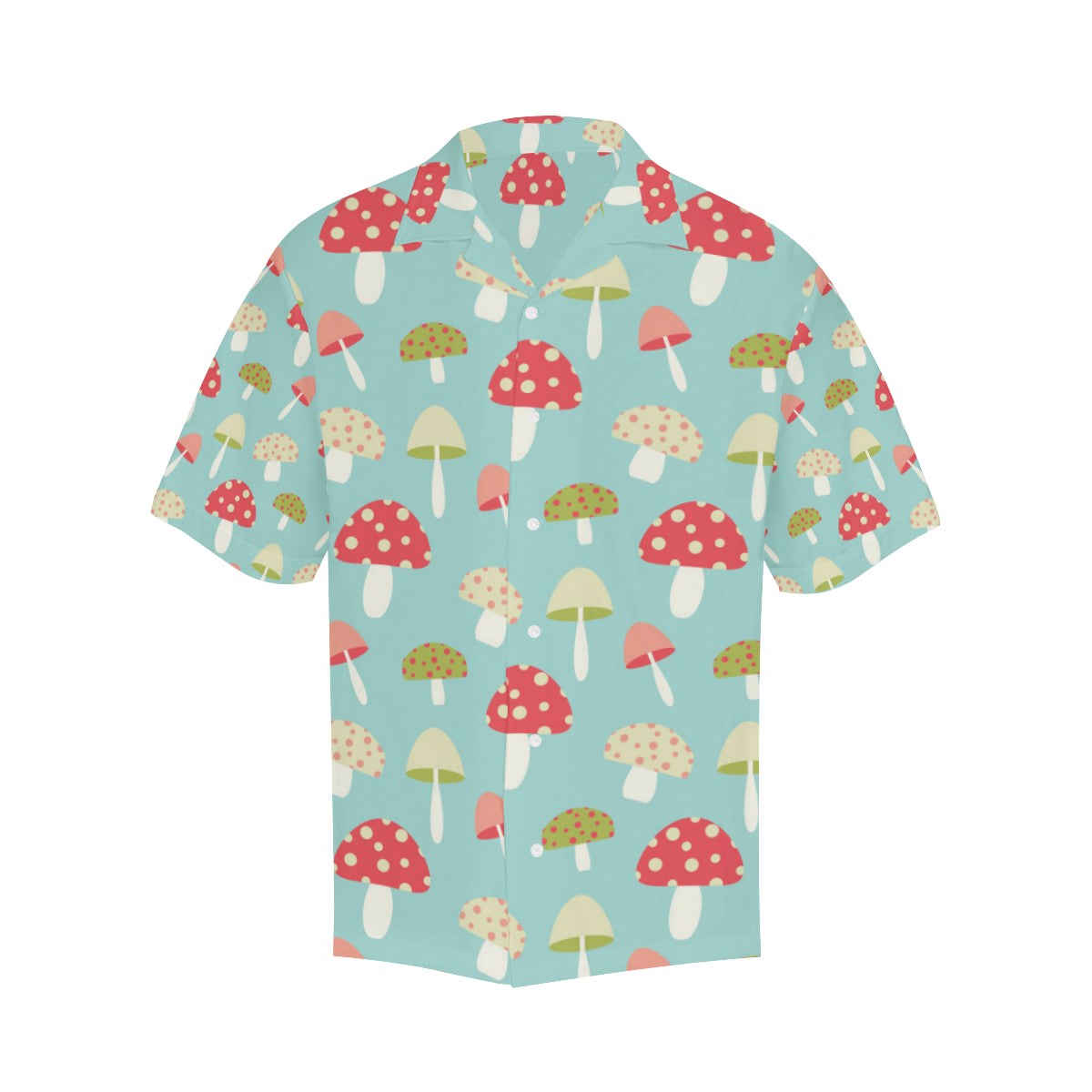 Mushroom Pattern Print Design A01 Hawaiian Shirt - JorJune