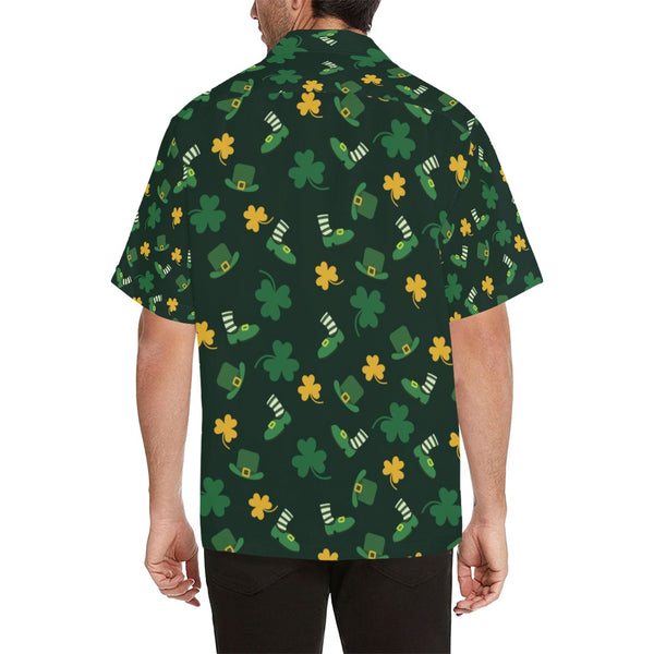 St Patricks Day Print Design LKS306 Men's Hawaiian Shirt - JorJune