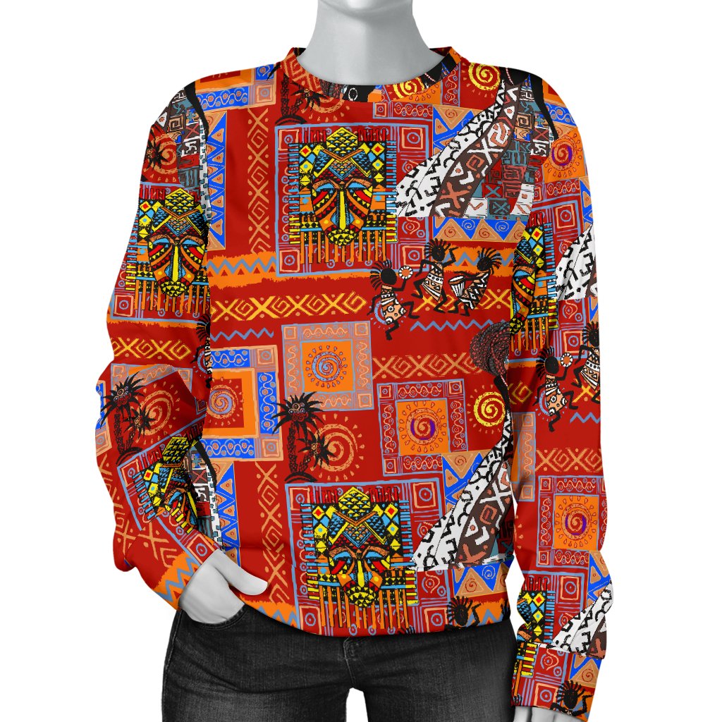 african print sweatshirt