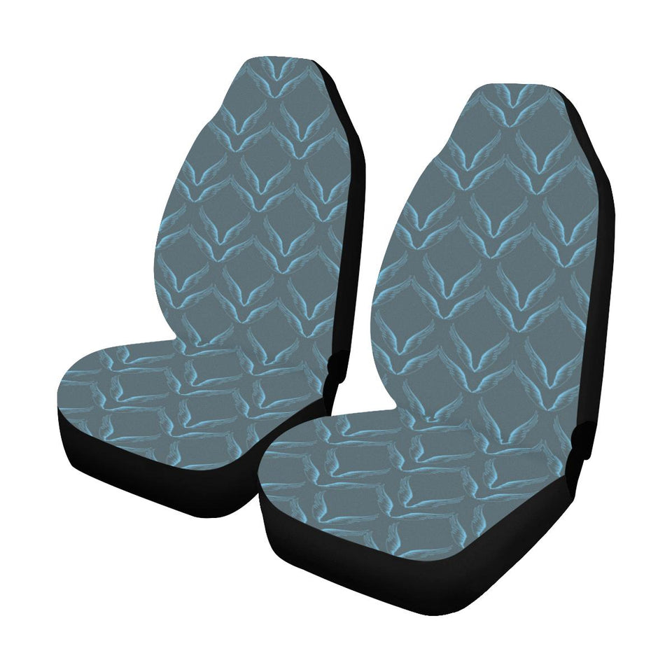 Angel Wings Pattern Print Design 04 Universal Fit Car Seat Covers