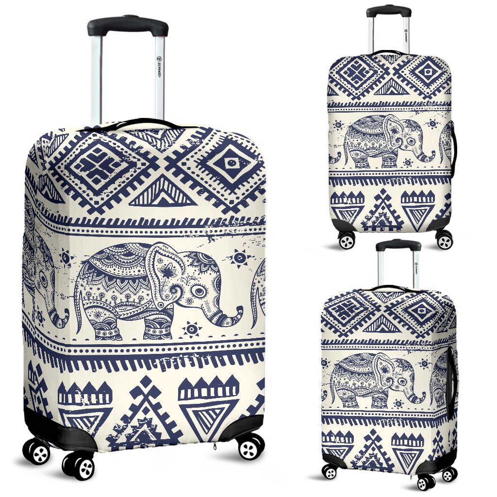 African Pattern Print Luggage Cover Protector - JorJune