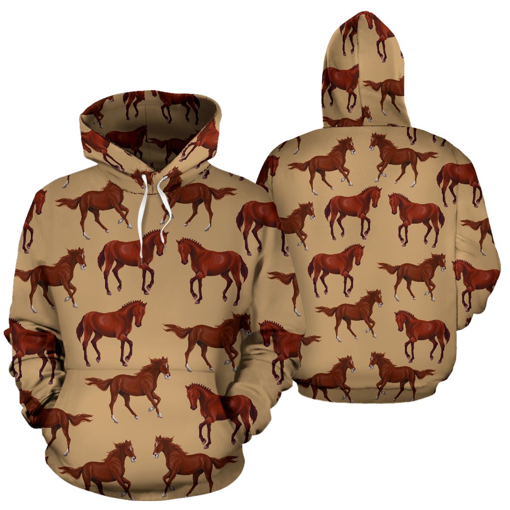 horse print hoodie