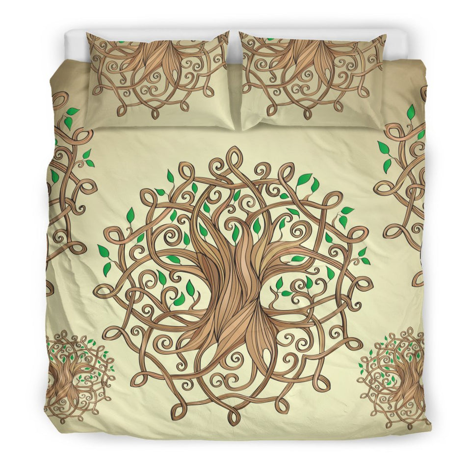 Celtic Tree Of Life Bedding Set Jorjune