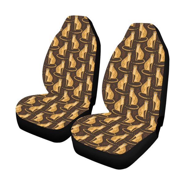 Cheetah Pattern Print Design 03 Universal Fit Car Seat Covers - JorJune