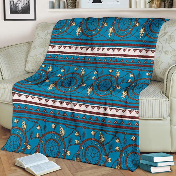 Dream Catcher Aztec Fleece Blanket - JorJune