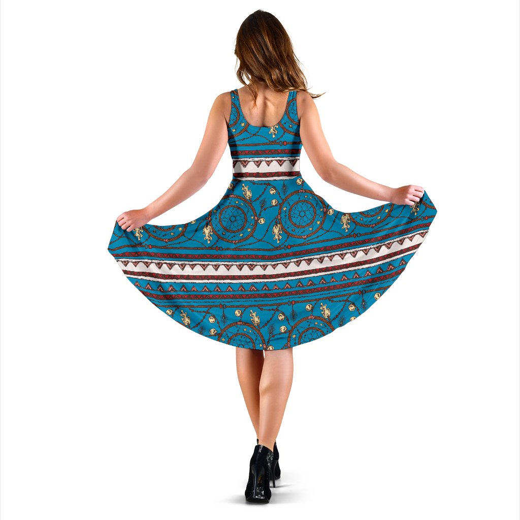 Dream Catcher Aztec Midi Dress - JorJune