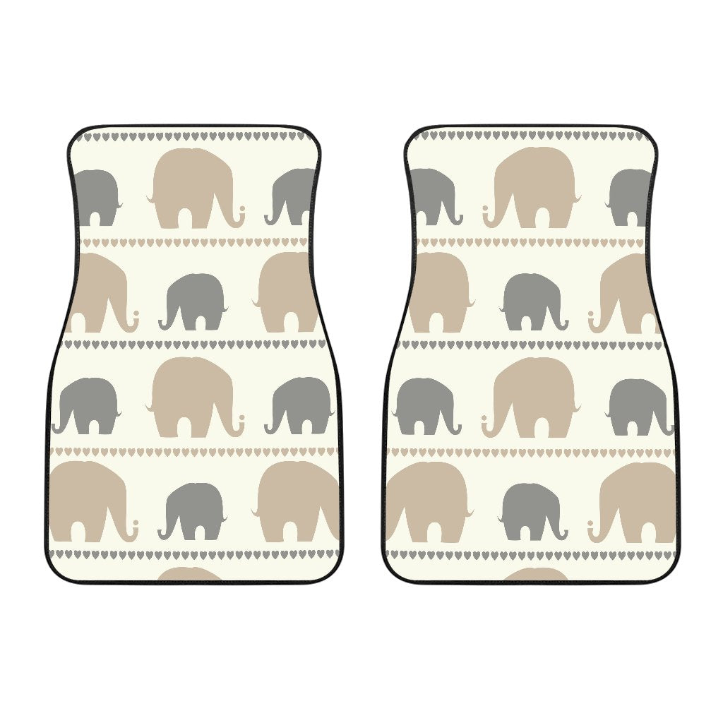 Elephant Cute Car Floor Mats Jorjune