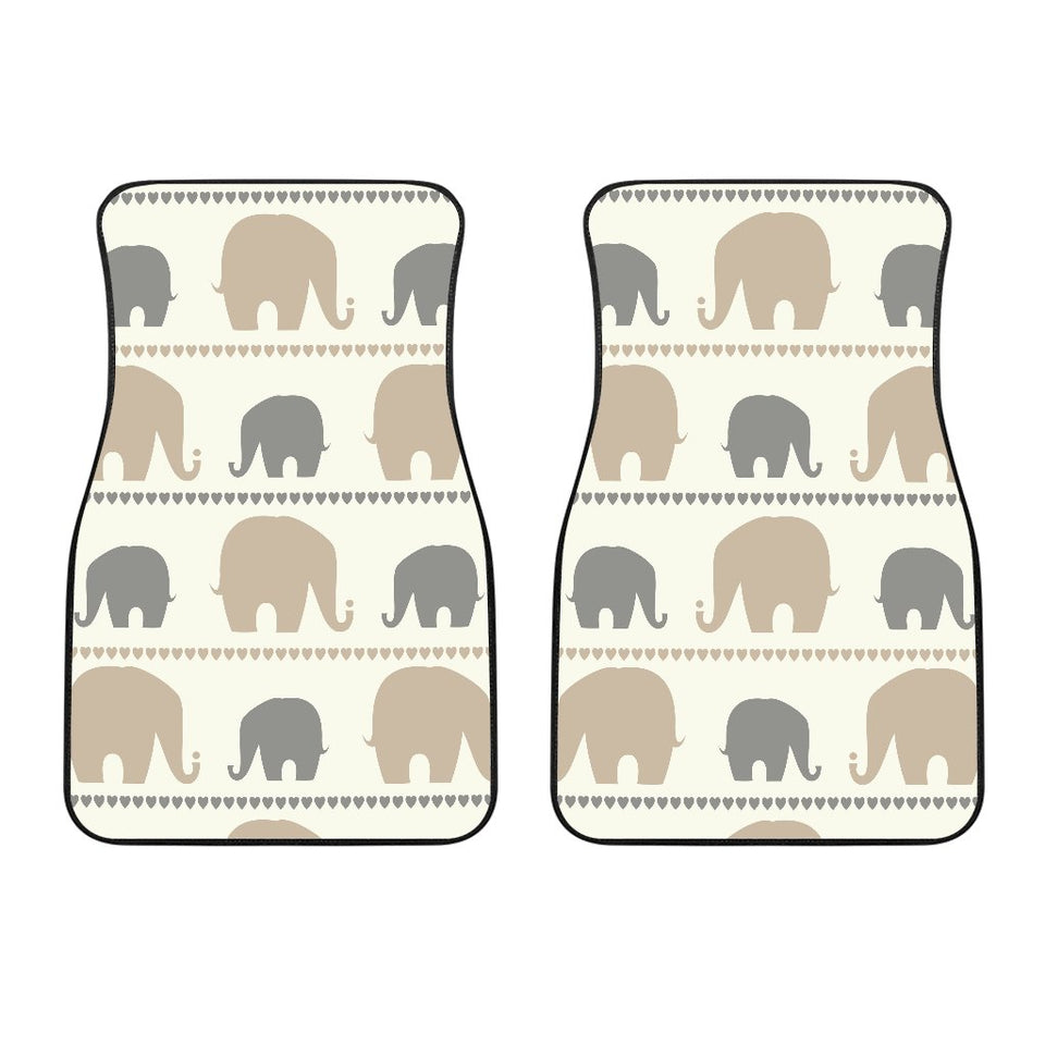 Elephant Cute Car Floor Mats