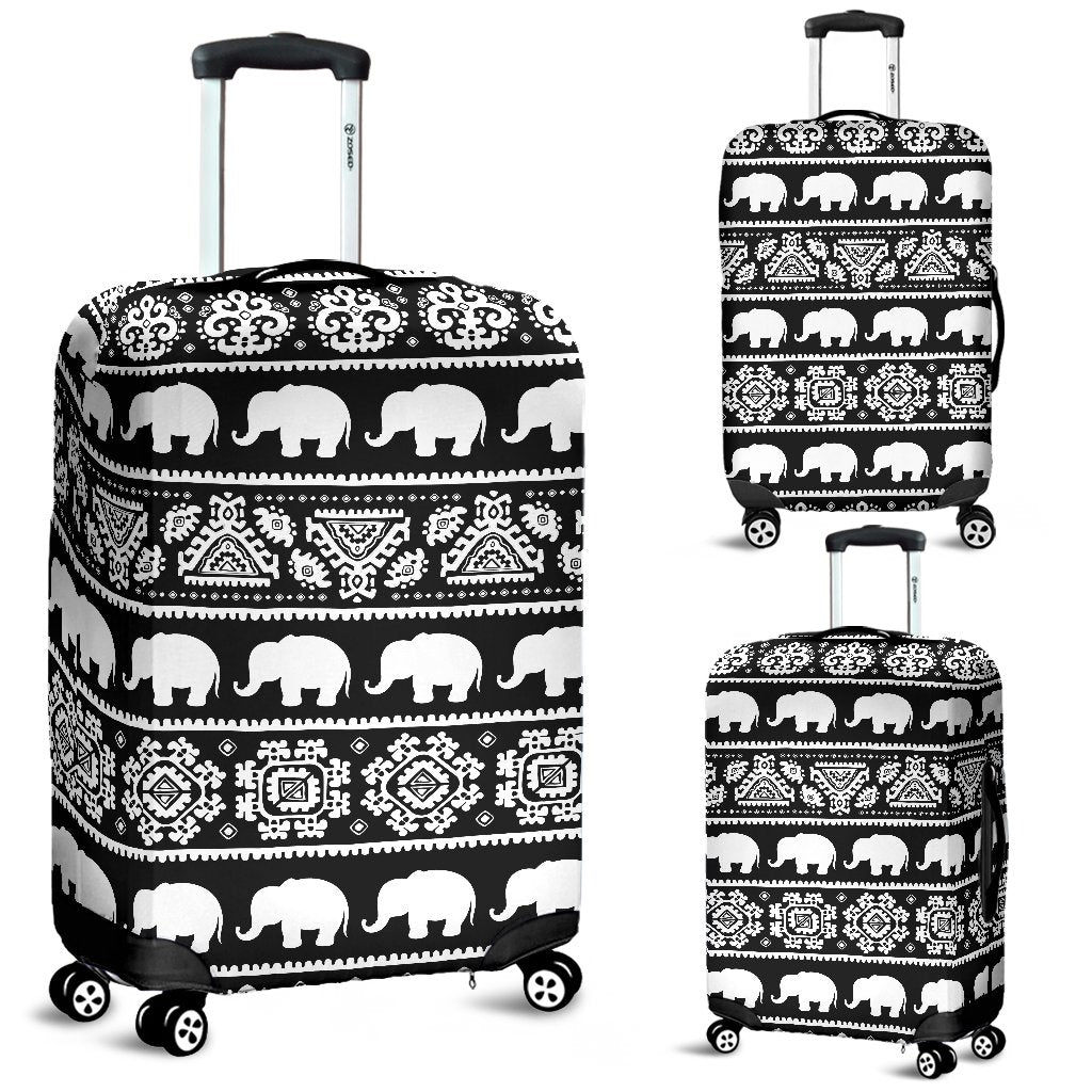 Elephant Pattern Luggage Cover Protector - JorJune