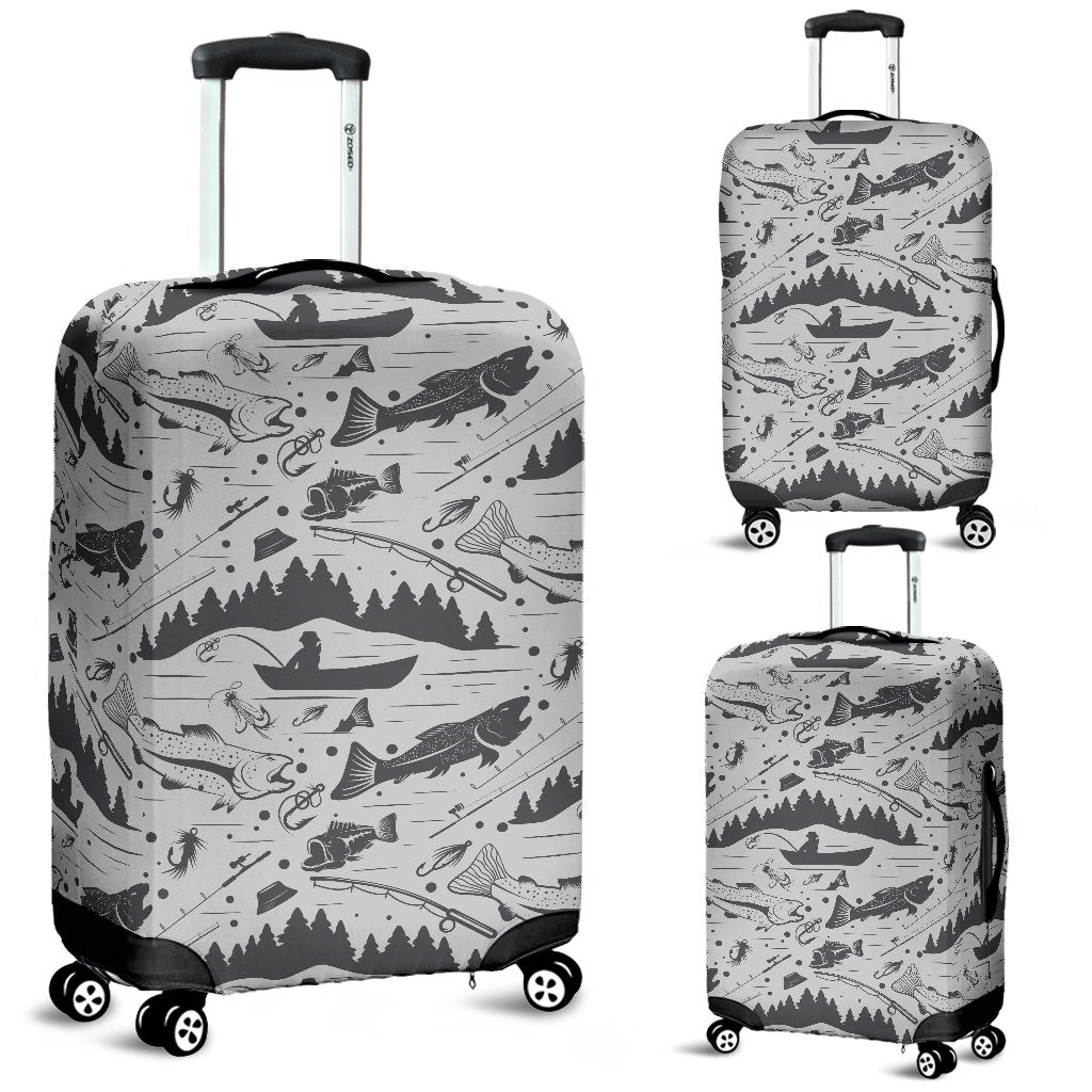 Son Dad Fishing Luggage Cover Protector - JorJune