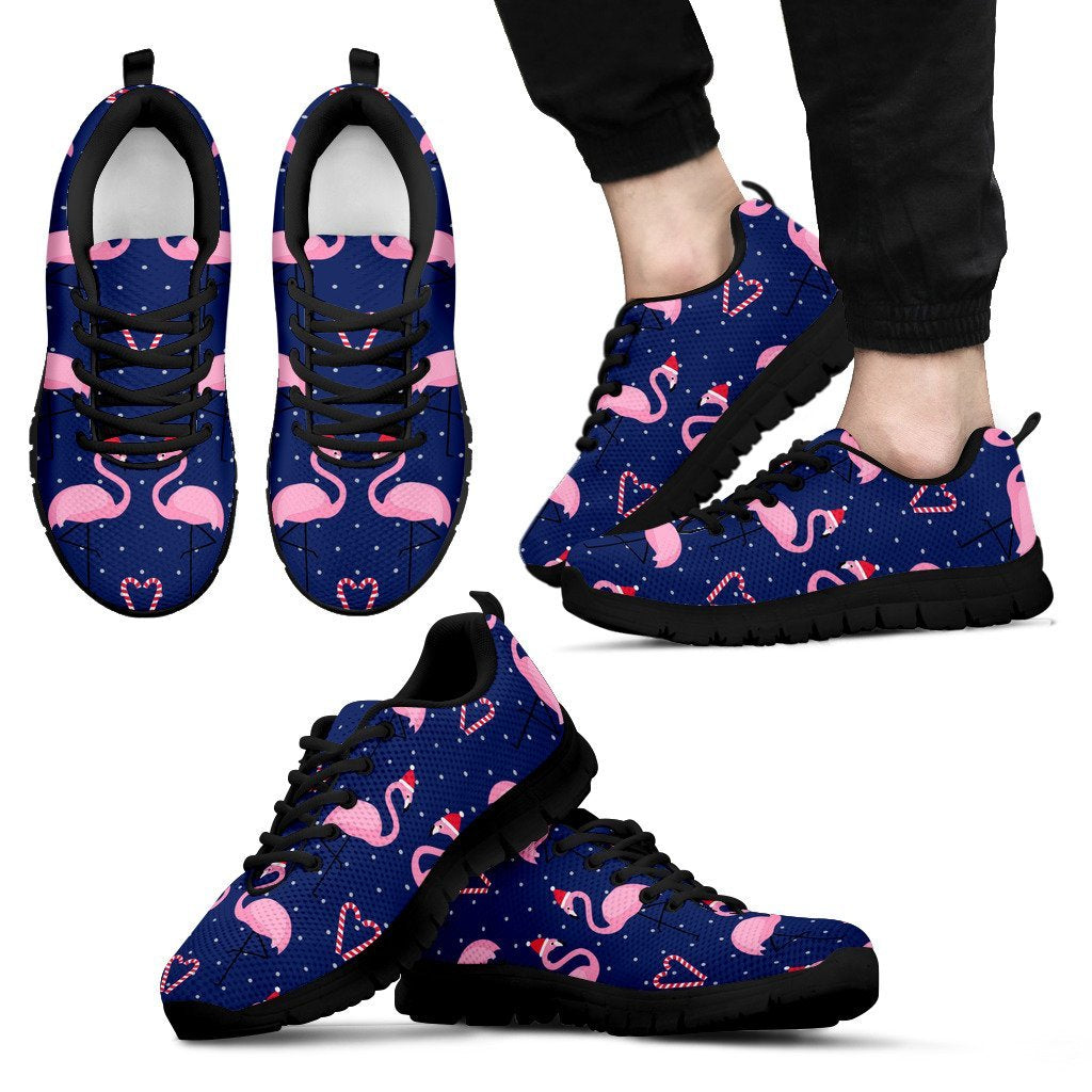 Flamingo Christmas Men Sneakers - JorJune