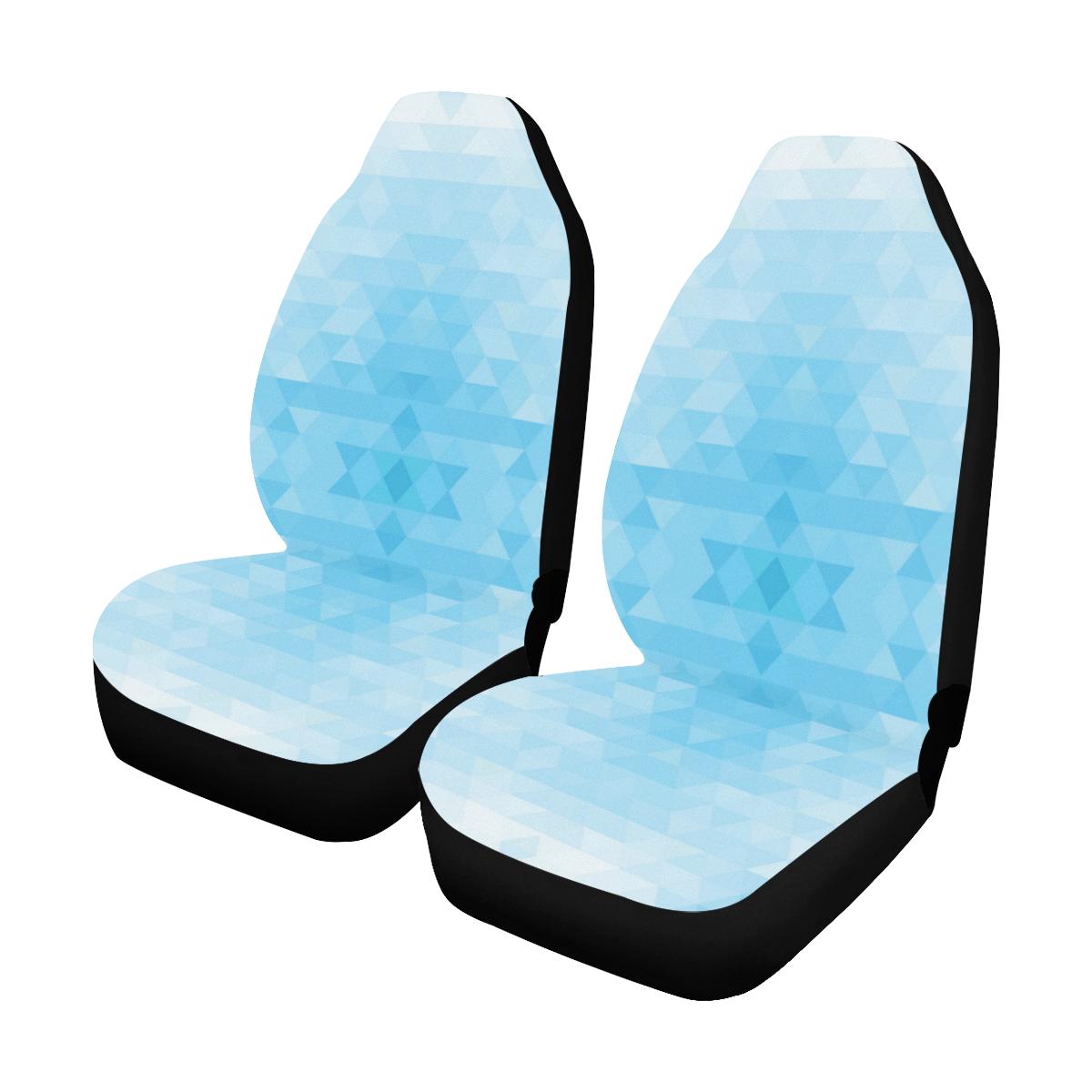 light blue car seat covers
