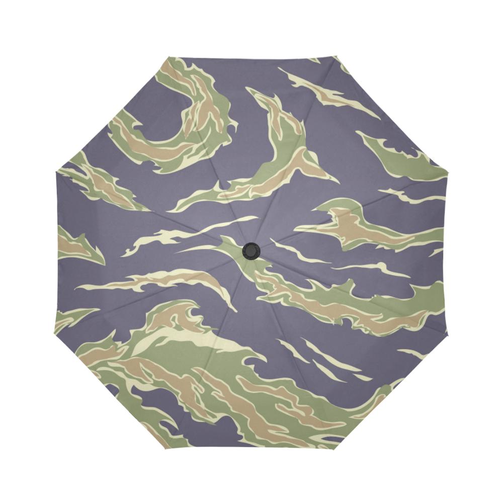 Green Camo Automatic Foldable Umbrella - JorJune