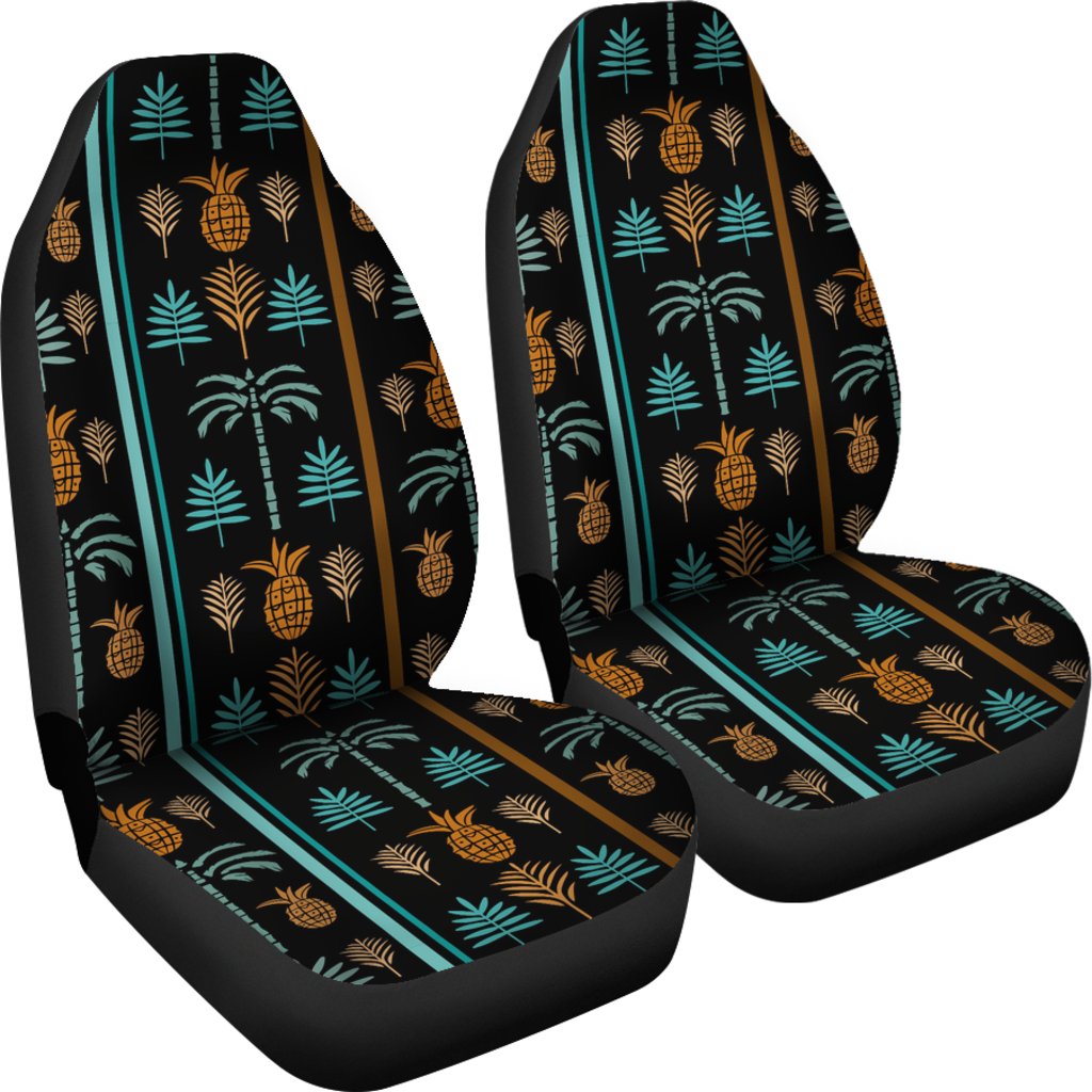 Hawaiian Themed Pattern Print Design H023 Universal Fit Car Seat Cover Jorjune 