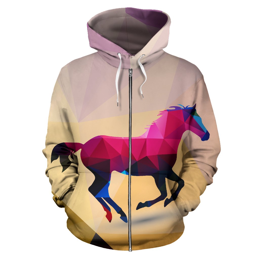 hoodie with horse design