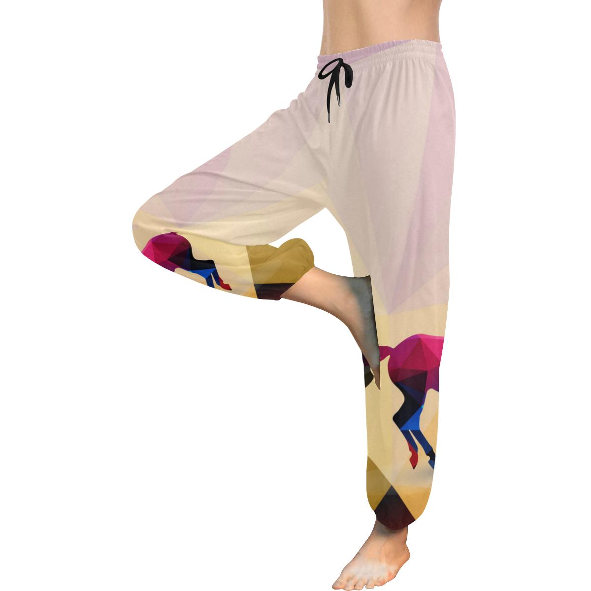 colorful harem pants