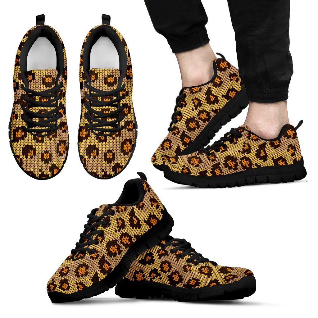 leopard print mens sneakers