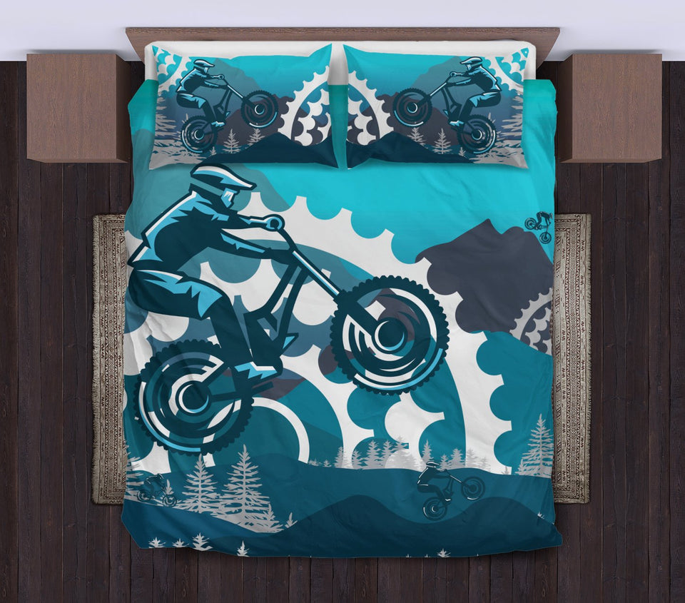 Mountain Bike Bedding Set Jorjune