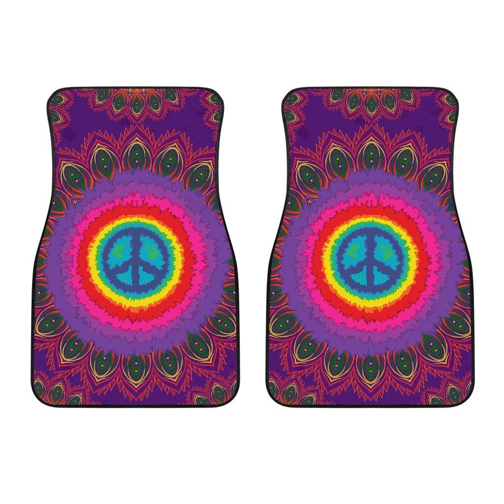 hippie car floor mats