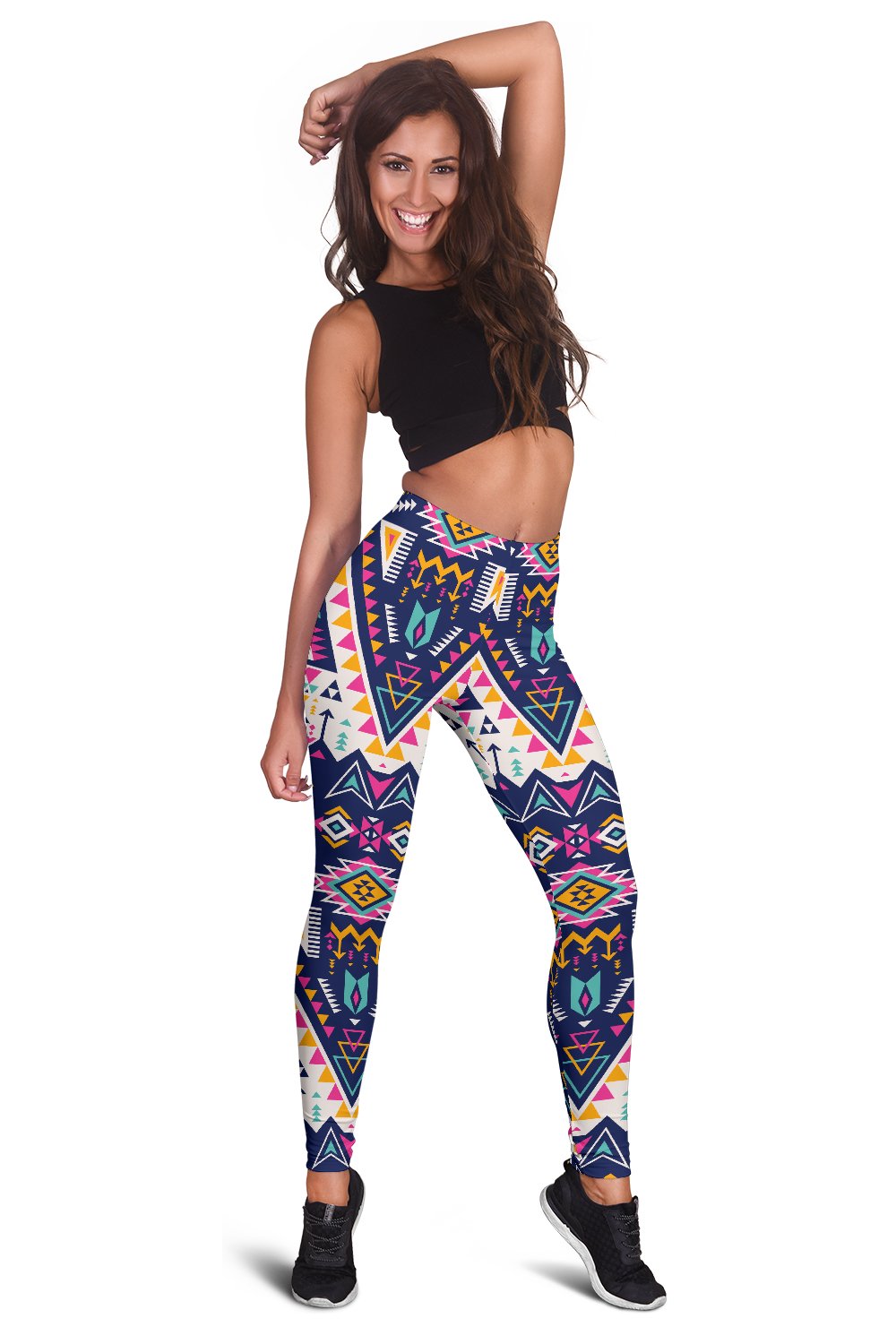 Hot Pink Aztec Leggings Women's  International Society of Precision  Agriculture