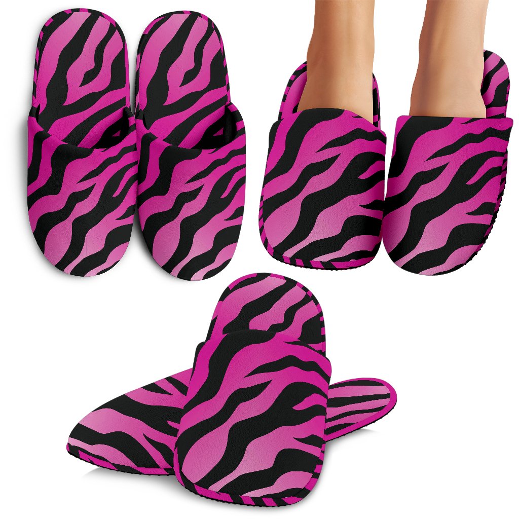 zebra slippers